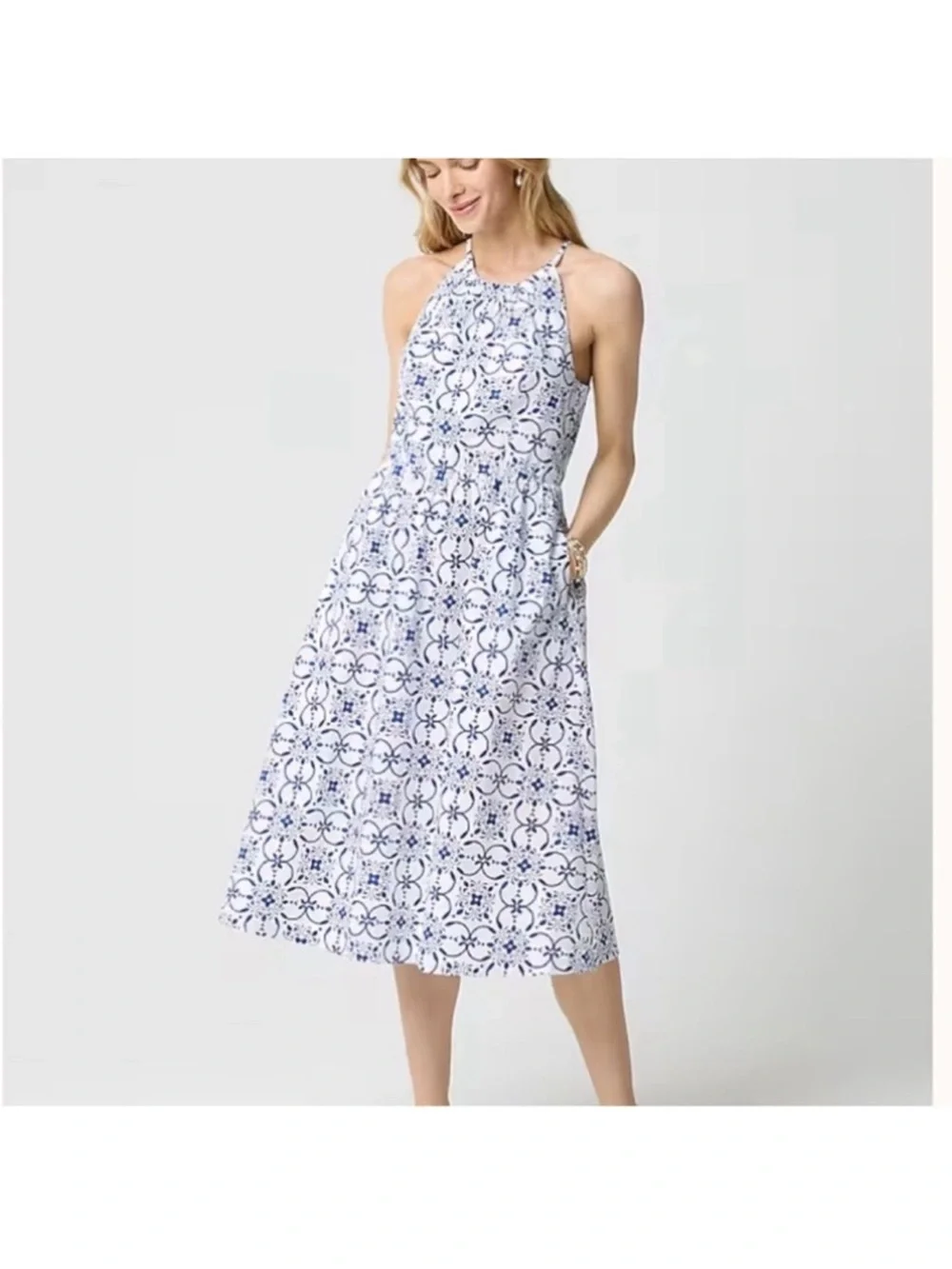 J. Crew Poplin Dress